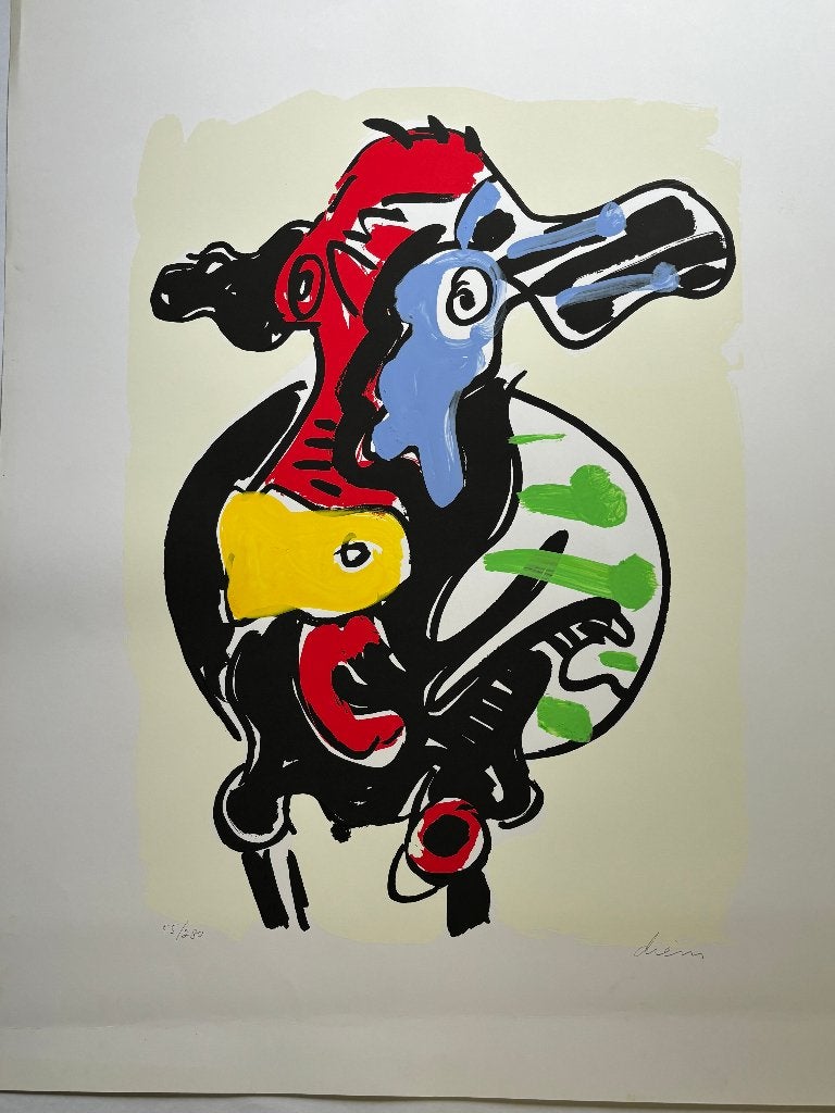 Peter Diem Koeien Cows meerdere werken Kunst-Outlet, Ophalen of Verzenden, Personages en Fantasiefiguren, Zeefdruk