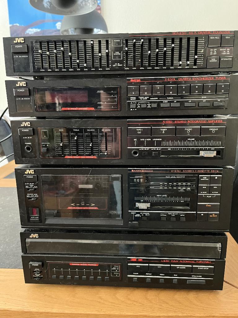 Stereoset, Ophalen, Gebruikt, Tuner of Radio, JVC