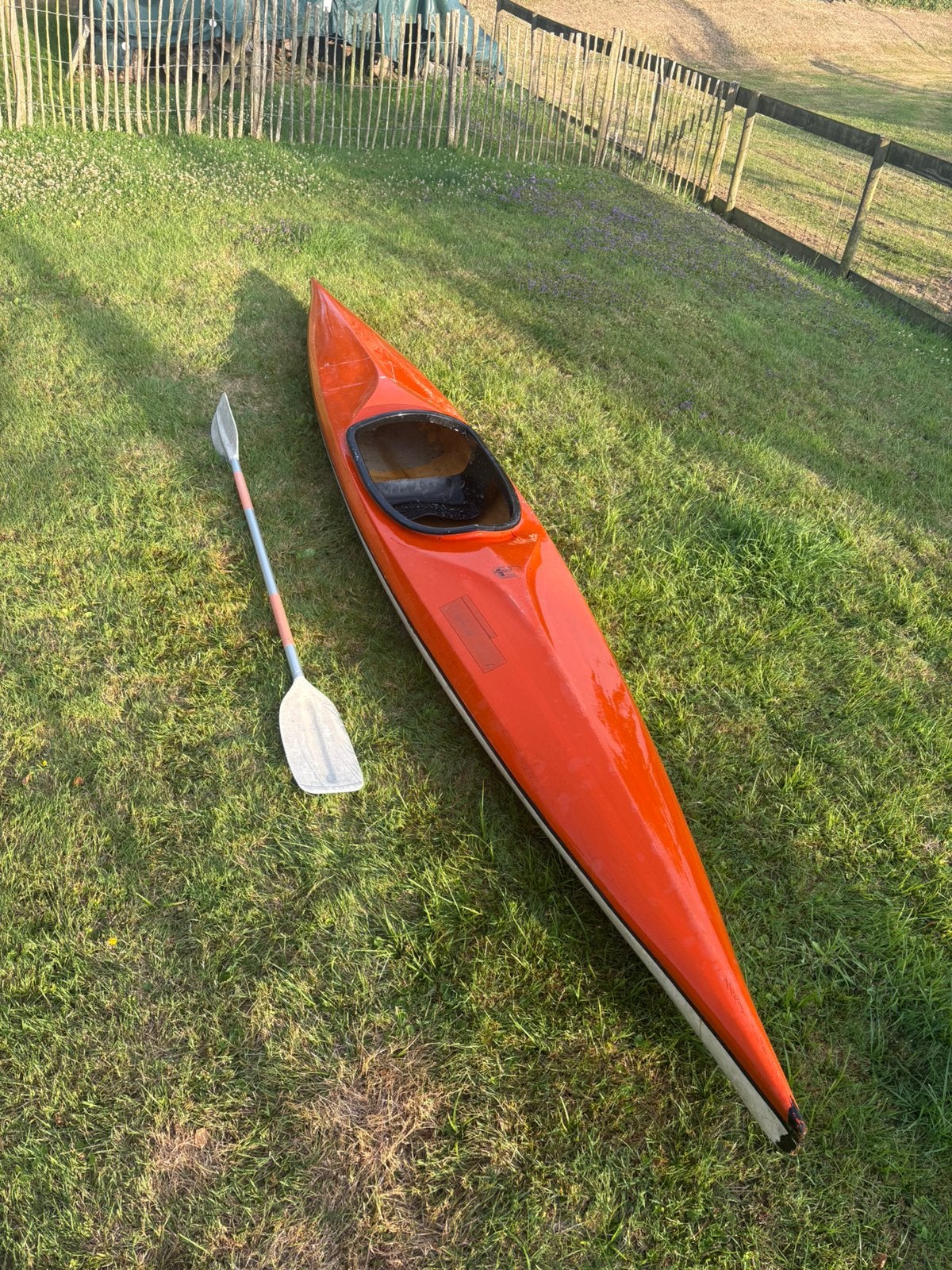 Kano / kayak inclusief peddel, Ophalen, Zo goed als nieuw, Eén persoon, Kajak
