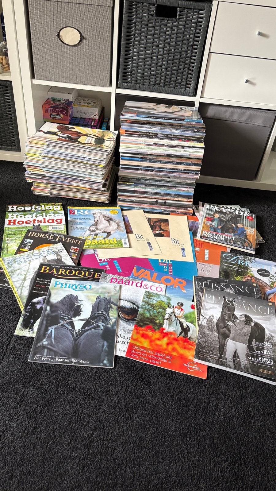 Heel veel paarden tijschriften zoals Bit 2 t/m 128, Ophalen, Gelezen, Sport en Vrije tijd