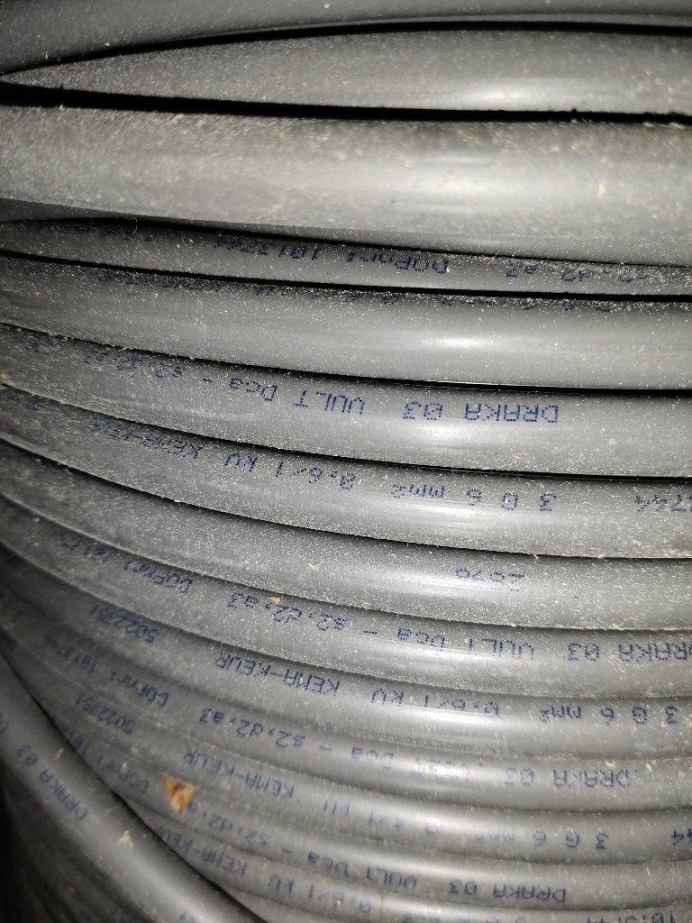 Draka Vult 3G6mm2 0,6/1kV KEMA-KEUR Haspel 100+ meter, Doe-het-zelf en Verbouw, Elektra en Kabels, Ophalen of Verzenden, Nieuw