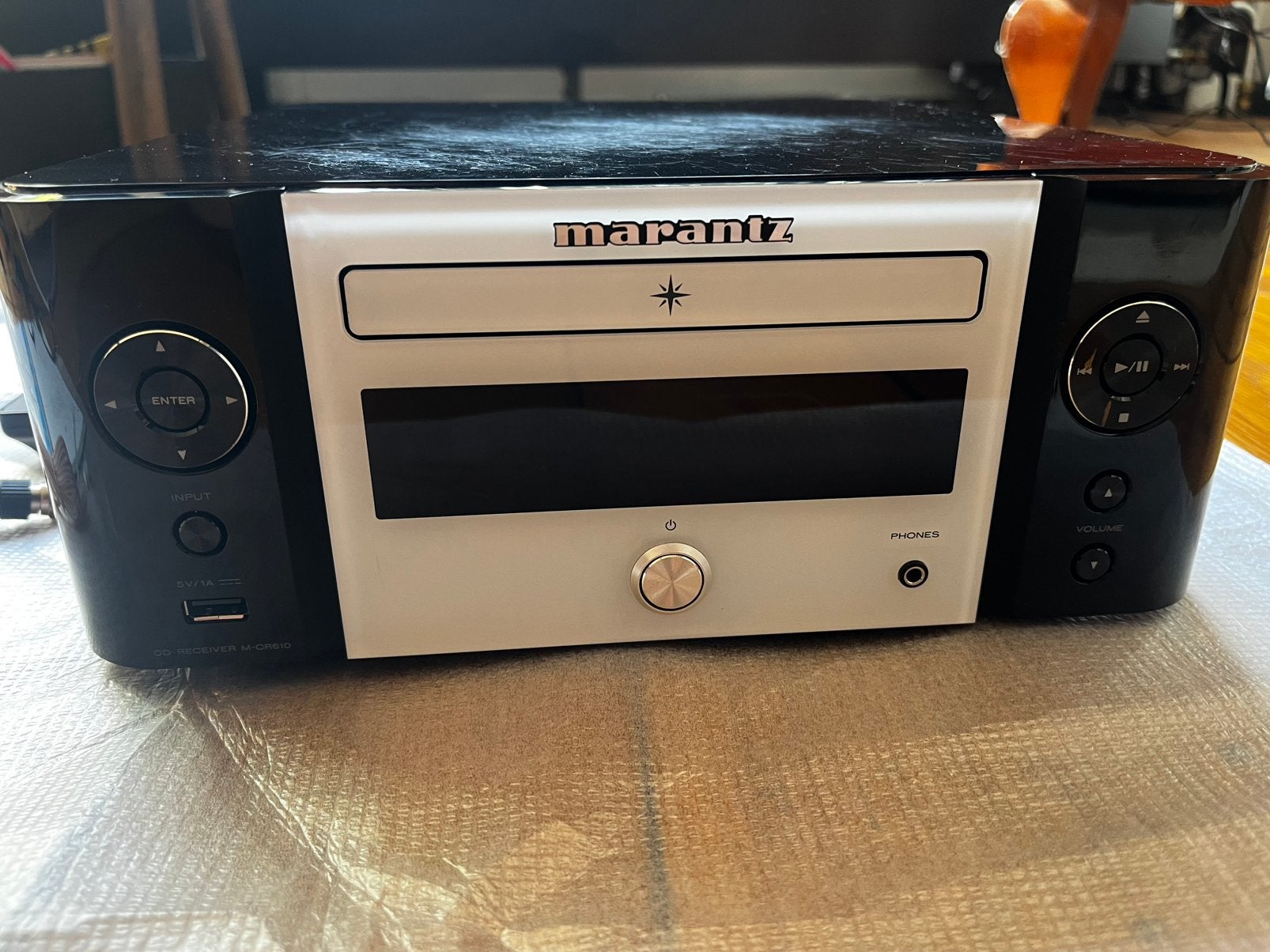 Marantz versterker/receiver M-CR610, Ophalen, Gebruikt, 60 tot 120 watt, Marantz