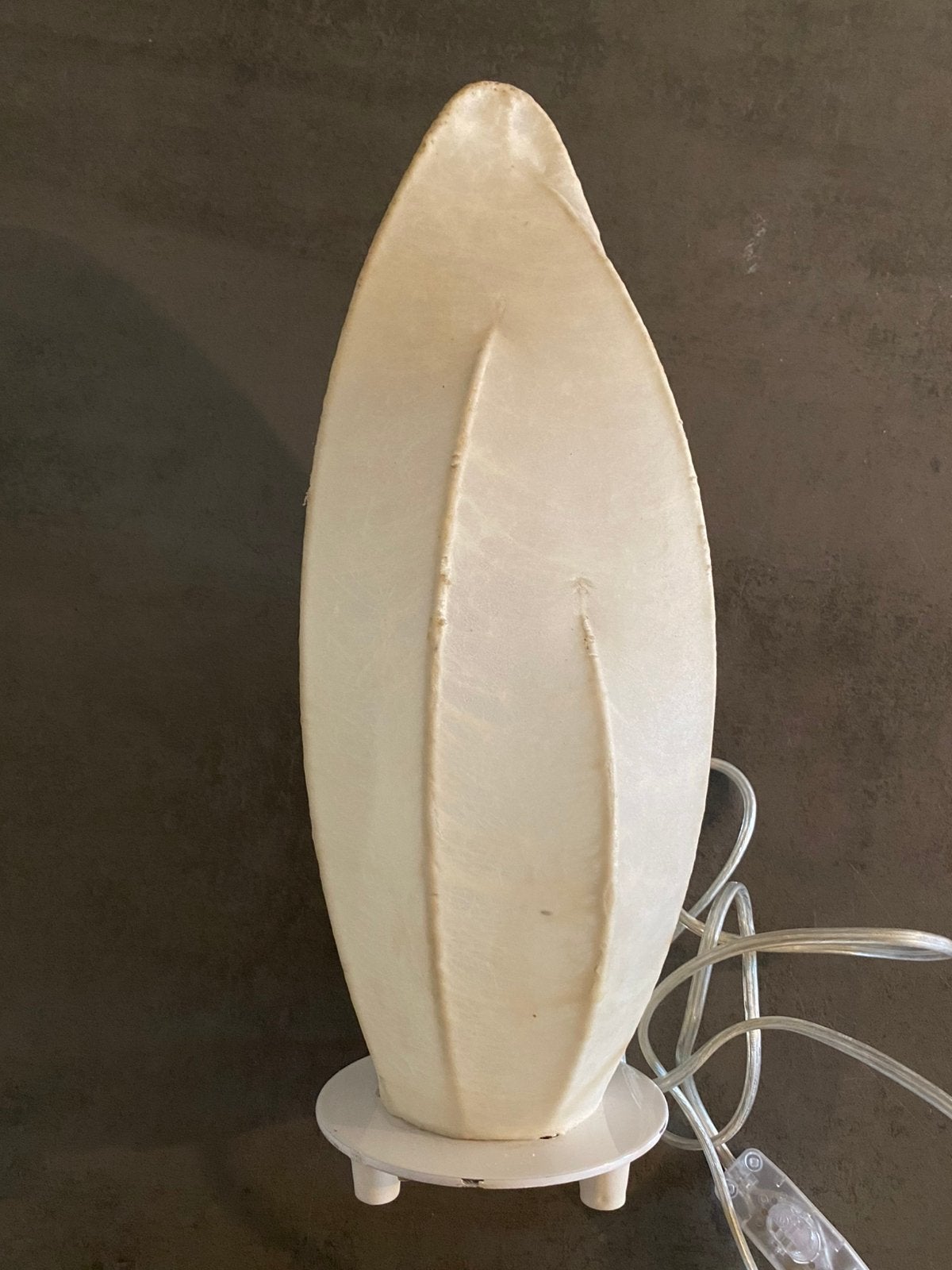 COCOON tafellamp TOZZA met stalen voet van EGLO 1990-2000, Huis en Inrichting, Ophalen of Verzenden, Gebruikt, Eglo, Inclusief lichtbron