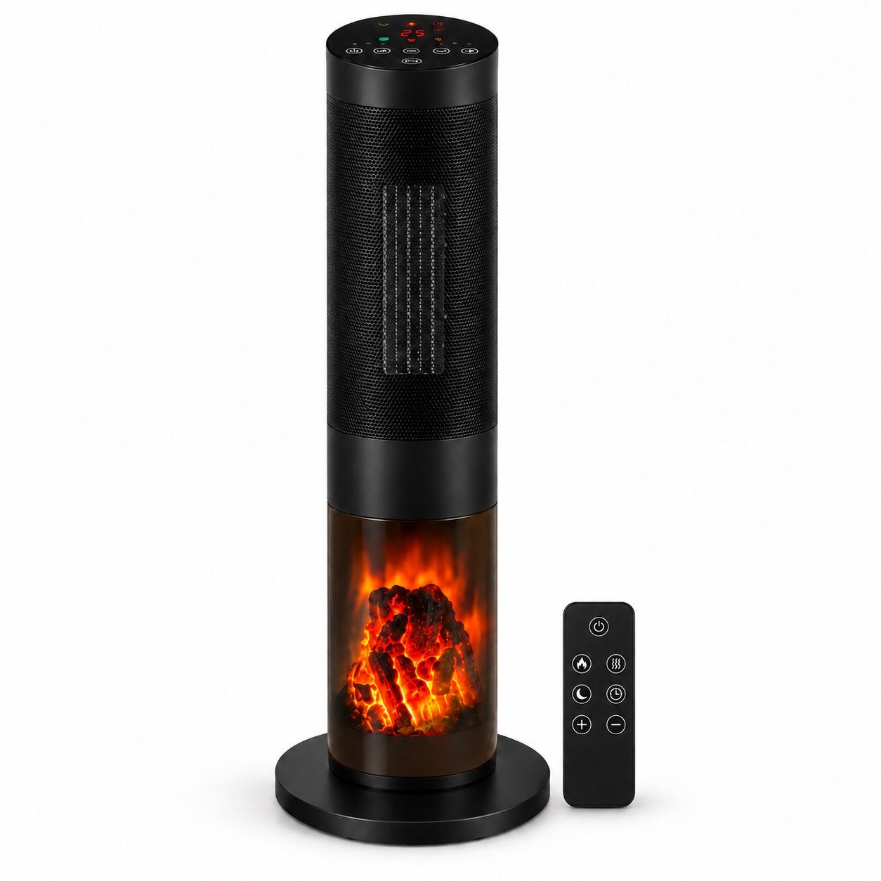 Nieuw Elektrische Kachel Vlam effect en Afstandsbediening, Kachel, Minder dan 60 cm, Ophalen of Verzenden, Zo goed als nieuw