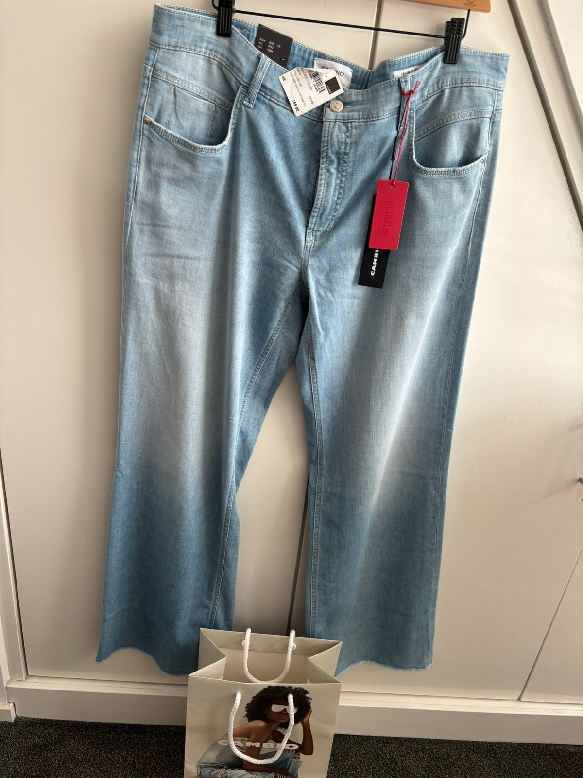 Cambio spijkerbroek Tess maat 46 nieuw, Ophalen of Verzenden, Nieuw, Blauw, Overige jeansmaten