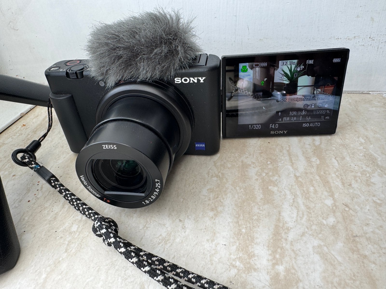 Sony ZV-1 digitale camera, Audio, Tv en Foto, Fotocamera's Digitaal, Ophalen of Verzenden, Zo goed als nieuw, Compactcamera, Sony
