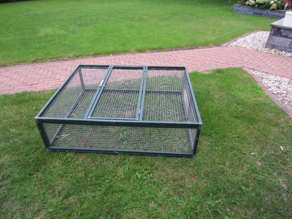 Mooie aluminium konijnenren, Ophalen, 60 tot 90 cm, Cavia, Ren