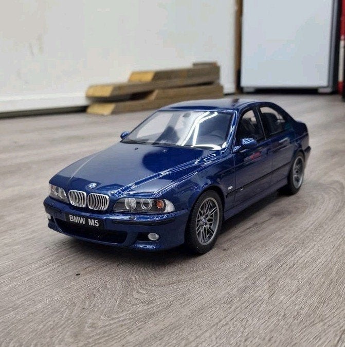 Ottomobile BMW E39 M5 Le Mans Blauw 1:12, Ophalen of Verzenden, Zo goed als nieuw, 1:9 t/m 1:12, Auto