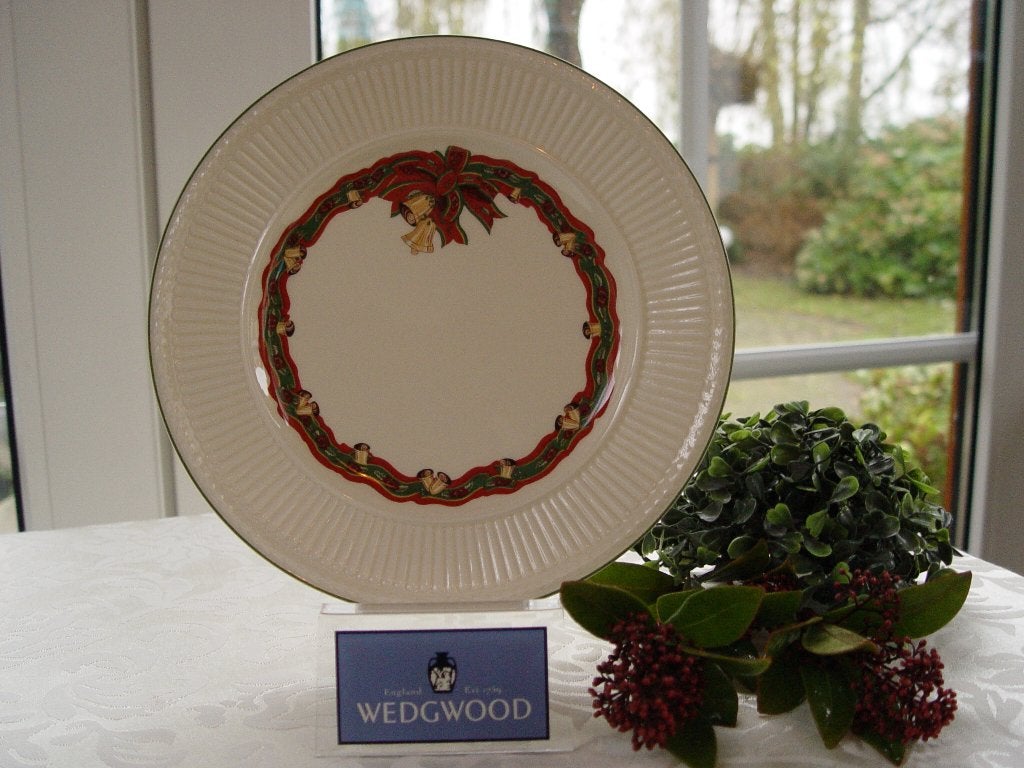 Christmas time kerst kerstservies Dinerborden, Ophalen of Verzenden, Zo goed als nieuw, Bord(en), Overige stijlen