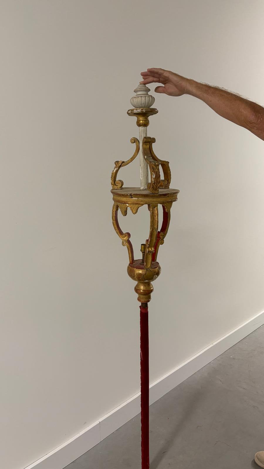 Franse bois doree processie lantaarn, Antiek en Kunst, Ophalen of Verzenden