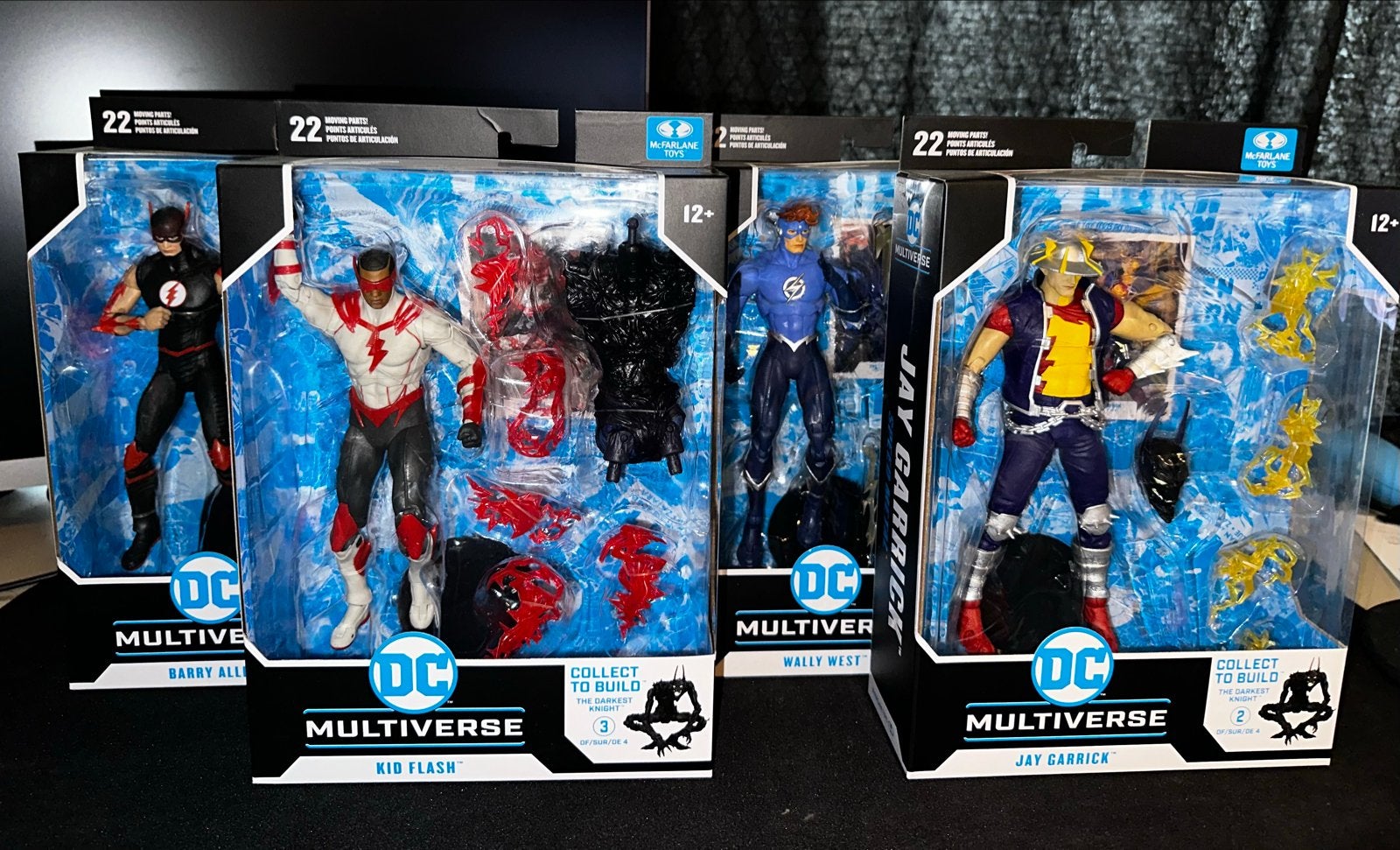 DC Multiverse The Flash Speed Metal Darkest Knight BAF 4/4, Ophalen of Verzenden, Nieuw