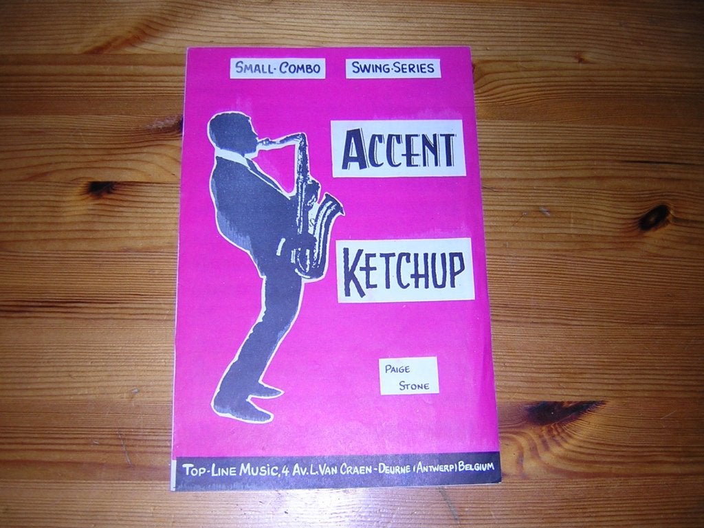 Swing serie - accent - ketchup - pol stone, Gebruikt, Saxofoon, Ophalen of Verzenden, Artiest of Componist