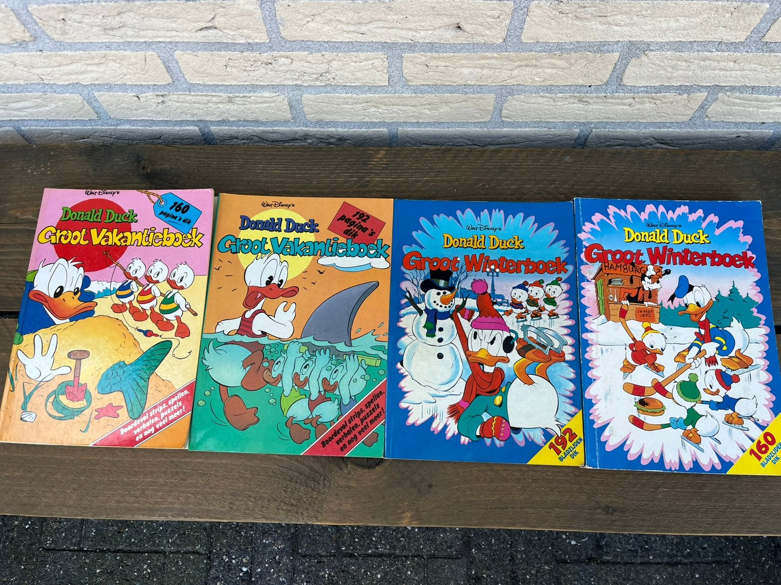4 Donald Duck vakantie/winterboeken, Boeken, Stripboeken, Ophalen, Zo goed als nieuw