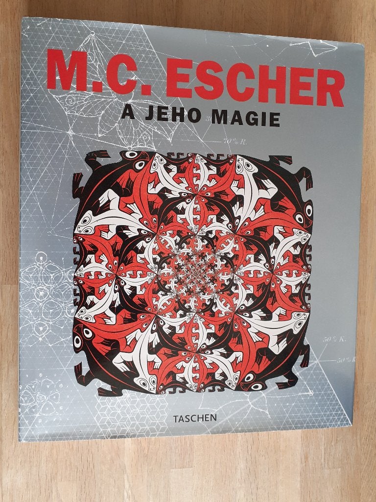 boek M.C. Escher en zijn magie cz Tsjechie, Ophalen of Verzenden, Gelezen