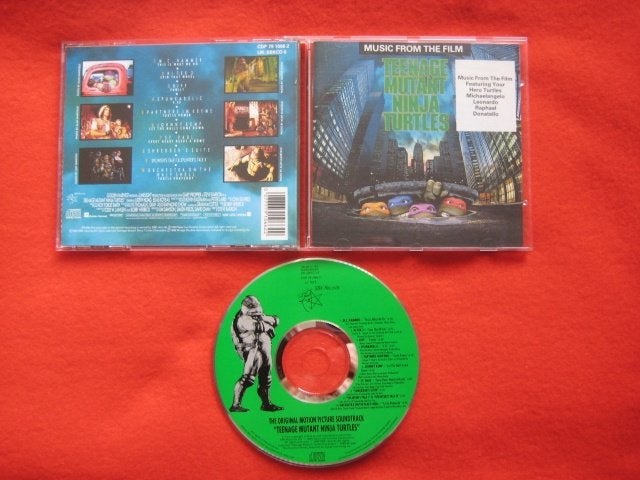 Teenage Mutant Ninja Turtles soundtrack CD, Ophalen of Verzenden, Zo goed als nieuw