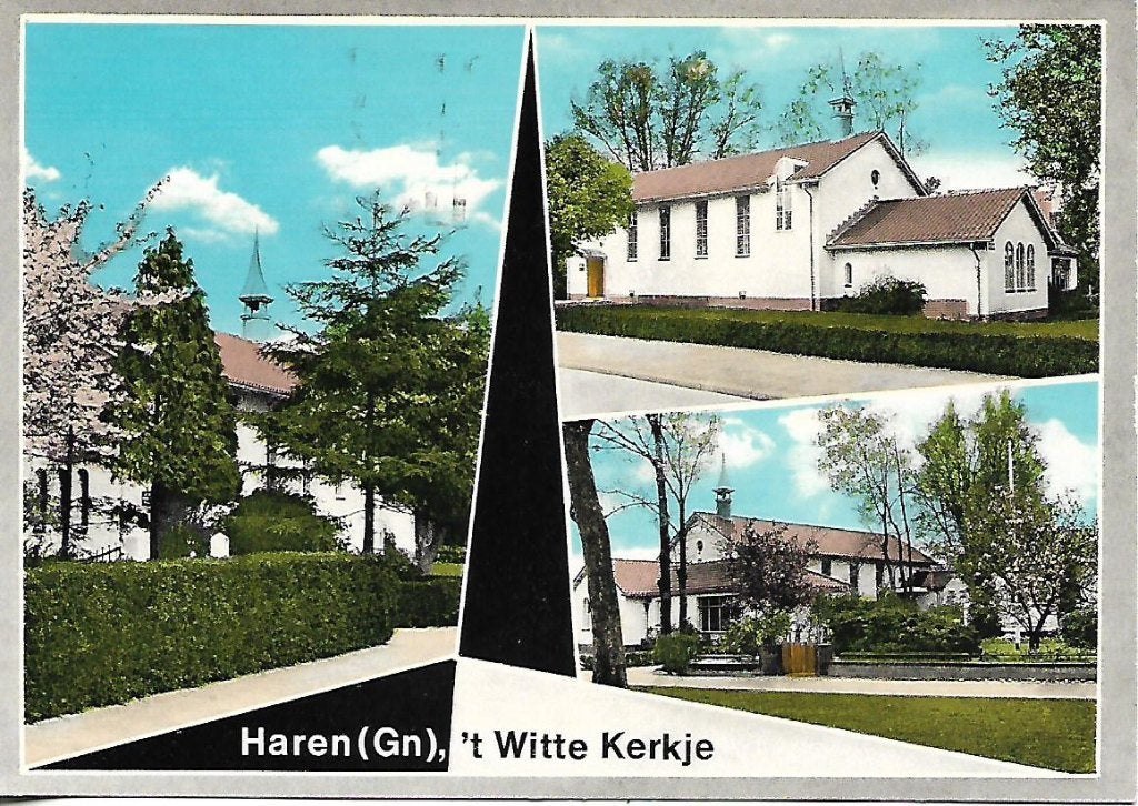 Haren- -3-luik., Verzenden, 1960 tot 1980, Gelopen, Groningen