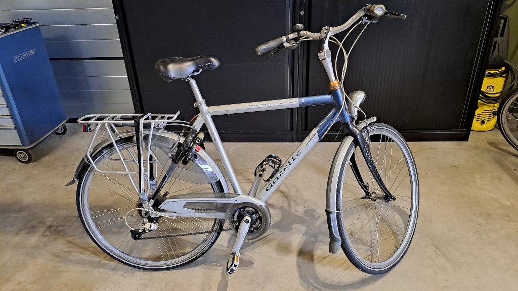 herenfiets medeo 57 cm, Ophalen, Gebruikt, Velgrem, Versnellingen