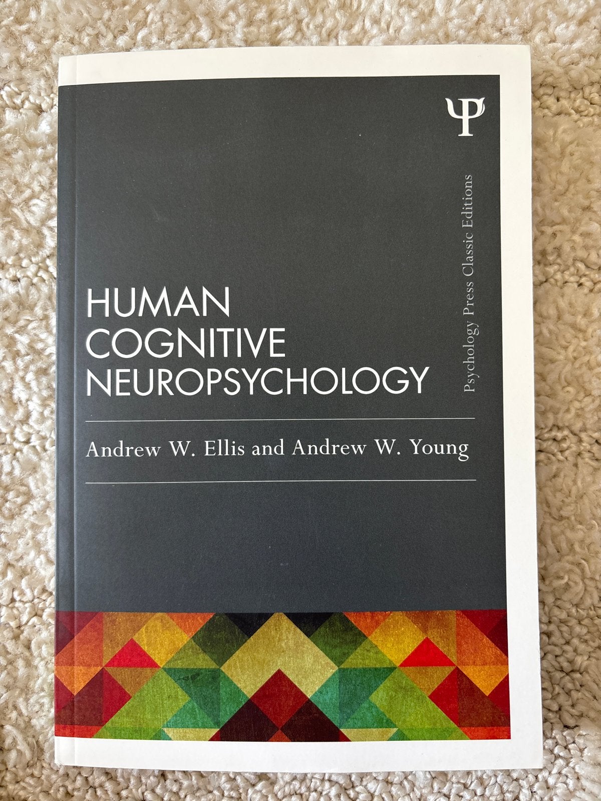 Human Cognitive Neuropsychology - Andrew W. Ellis, Boeken, Studieboeken en Cursussen, Ophalen of Verzenden, Gamma, Nieuw, WO
