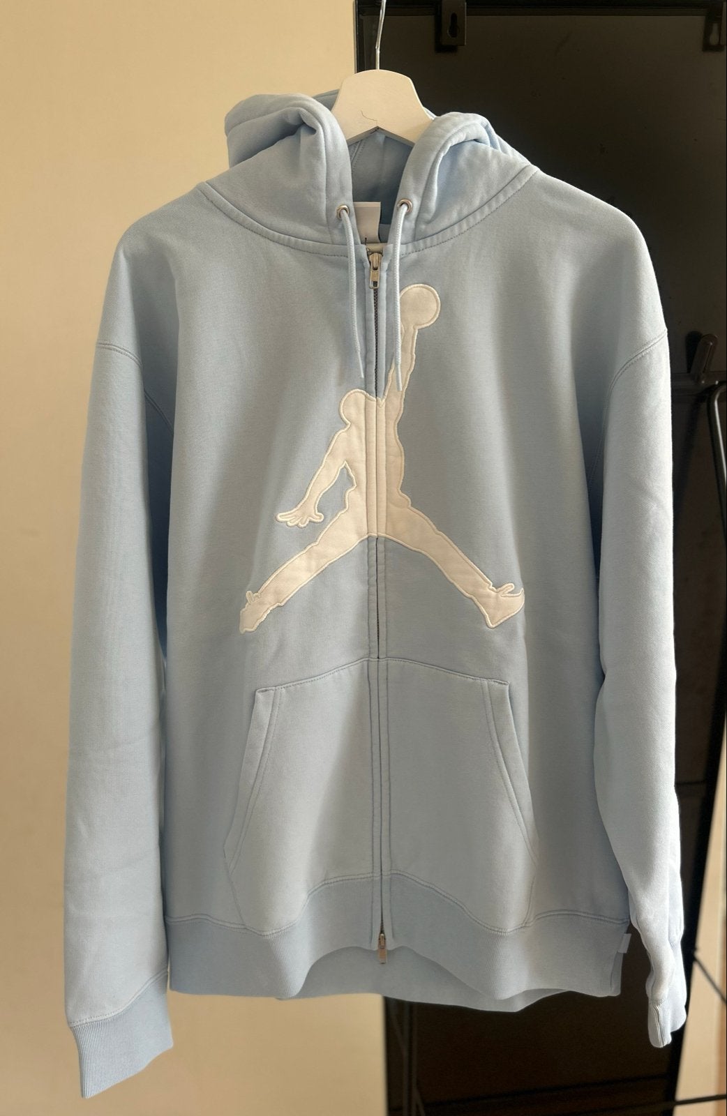 Supreme x Jordan Hoodie SS26 Maat M, Ophalen of Verzenden, Zo goed als nieuw, Maat 48/50 (M), Blauw