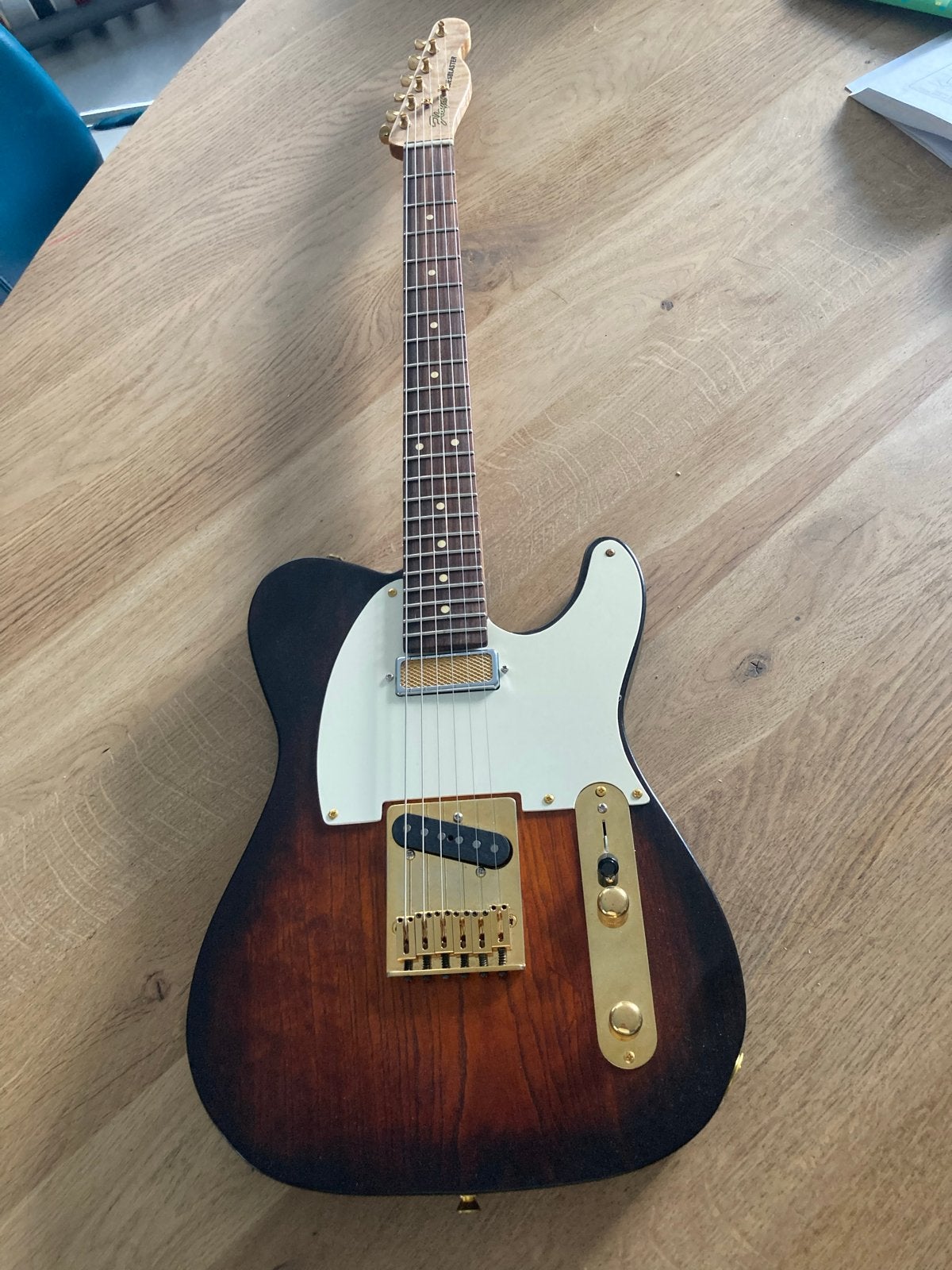 Telecaster zelfbouw, Ophalen, Zo goed als nieuw, Solid body, Overige merken
