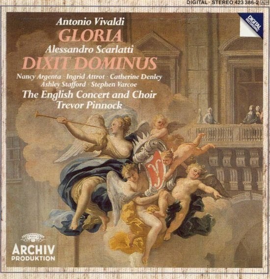 Antonio Vivaldi, Alessandro Scarlatti Gloria & dixit dominus, Ophalen of Verzenden, Barok, Zo goed als nieuw, Vocaal