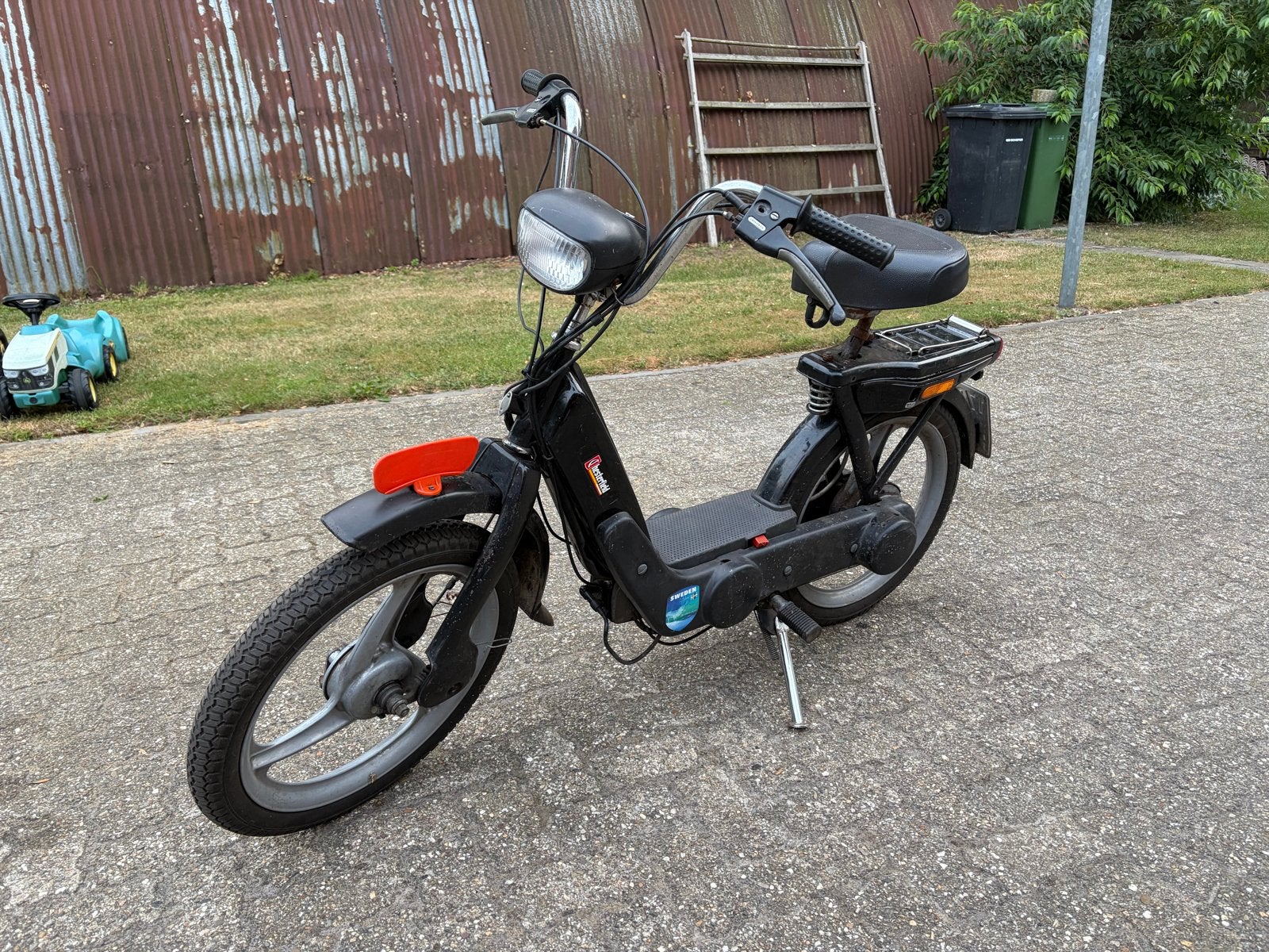 Piaggio Ciao snorfiets - Zwart - Goed onderhouden, Fietsen en Brommers, Brommers | Vespa, Gebruikt, Ciao, Maximaal 25 km/u, Ophalen