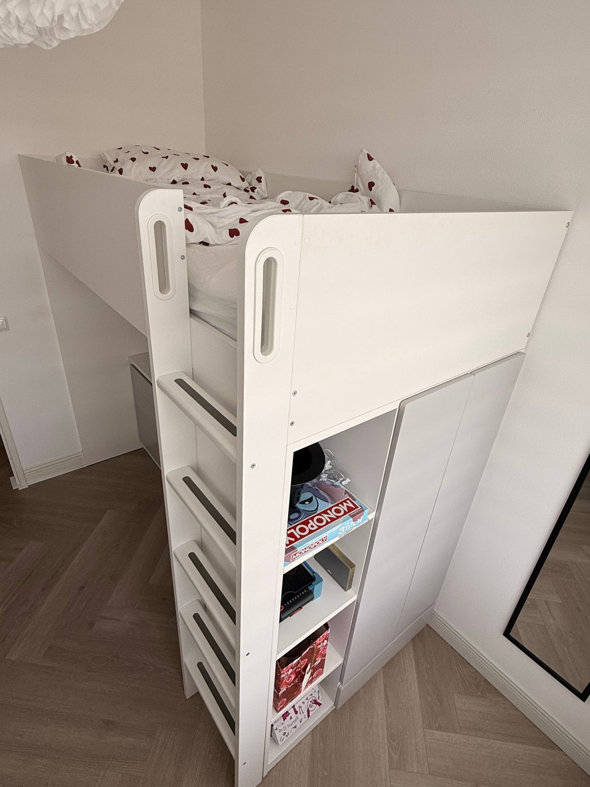 IKEA SMÅSTAD hoogslaper + matras – ophalen 25/26 sep, Ophalen of Verzenden, Gebruikt