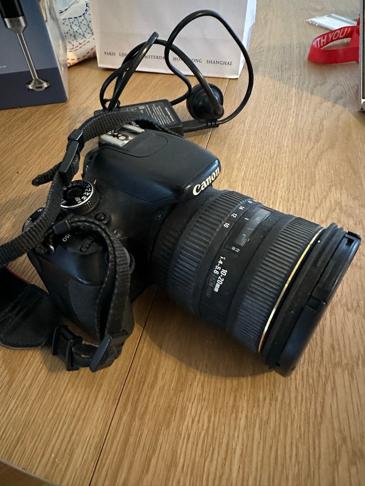 Canon EOS digitale spiegelreflexcamera met 2 lenzen, Audio, Tv en Foto, Fotocamera's Digitaal, Gebruikt, Spiegelreflex, Canon