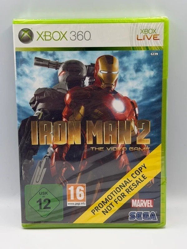 Iron Man 2: The Video Game Xbox 360 Factory Sealed New Promo, Avontuur en Actie, Microsoft, Microsoft, Microsoft
