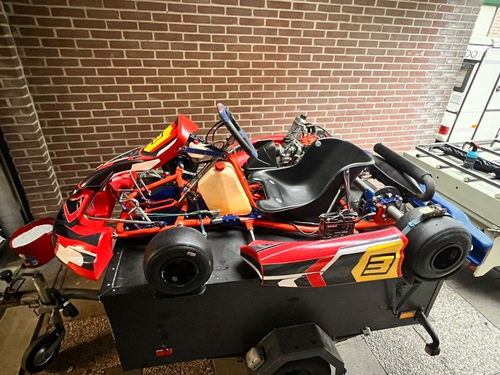 Rotax Max Senior kart (Kombikart Challenge MKII), Sport en Fitness, Karting, Ophalen, Gebruikt, Kart