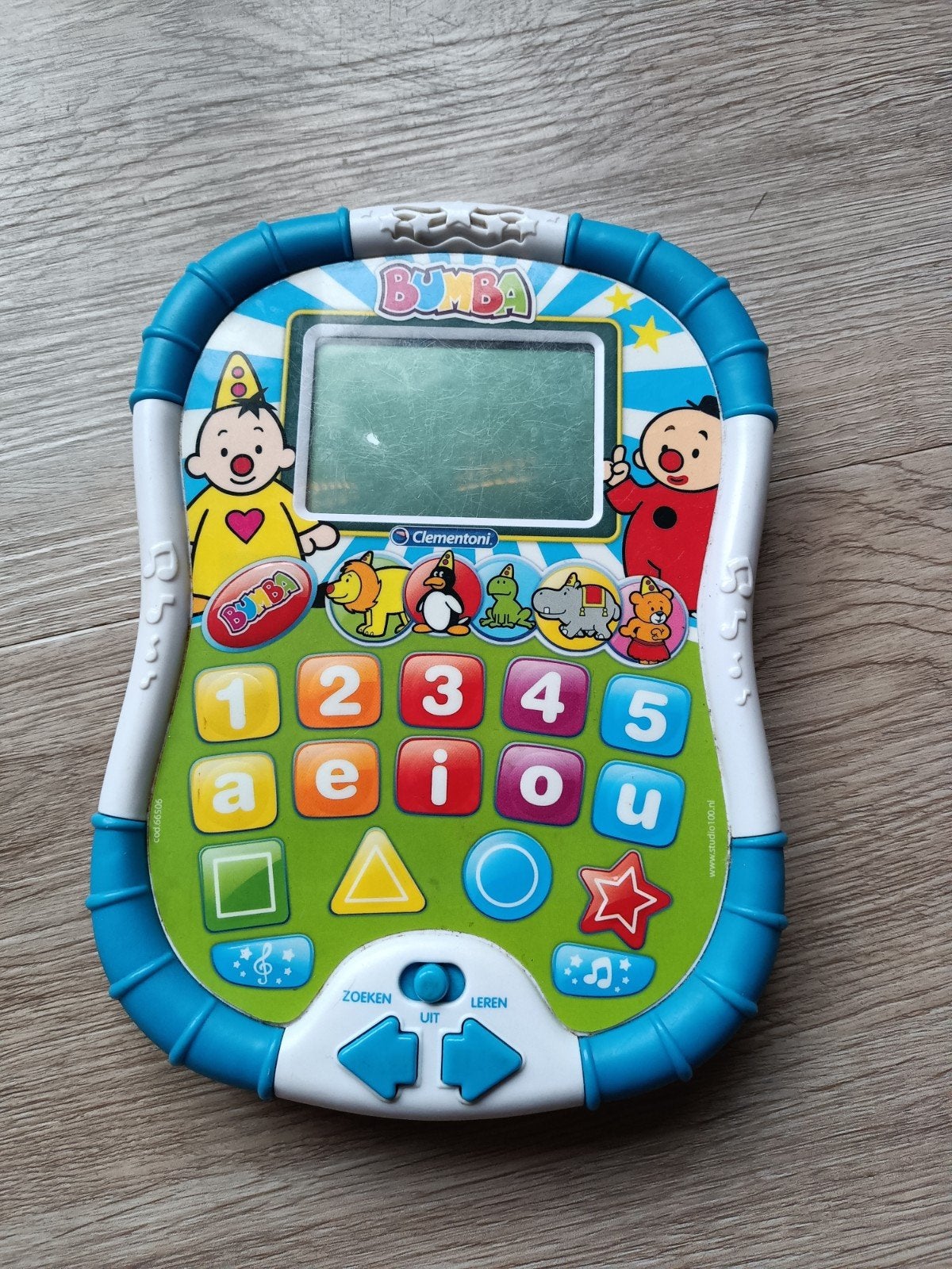 Bumba Clementoni Speeltablet met Spelletjes en Geluid, Ophalen of Verzenden, Gebruikt, Overige typen, Met geluid