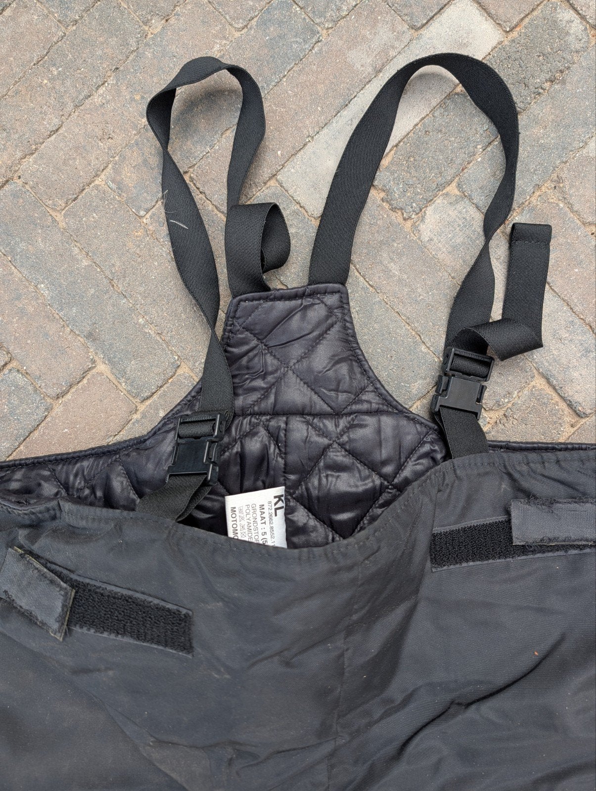KL Motomod gevoerde broek met bretels - Maat 5 (54), Broek, Maat 46/48 (XL) of groter, Ophalen of Verzenden, Motomod