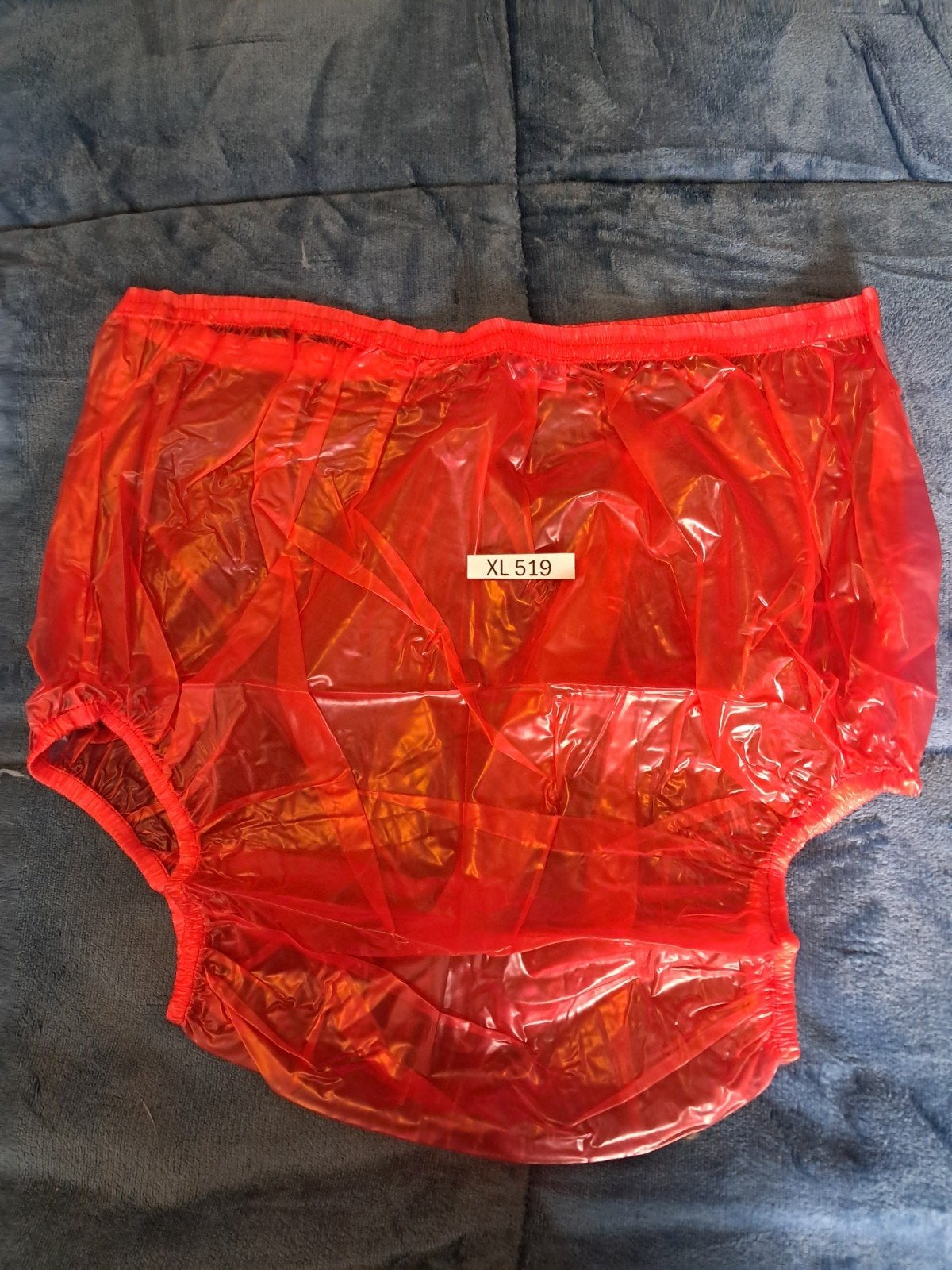 Nieuw rood plastic broekje - XL 519, Diversen, Verpleegmiddelen, Verzenden