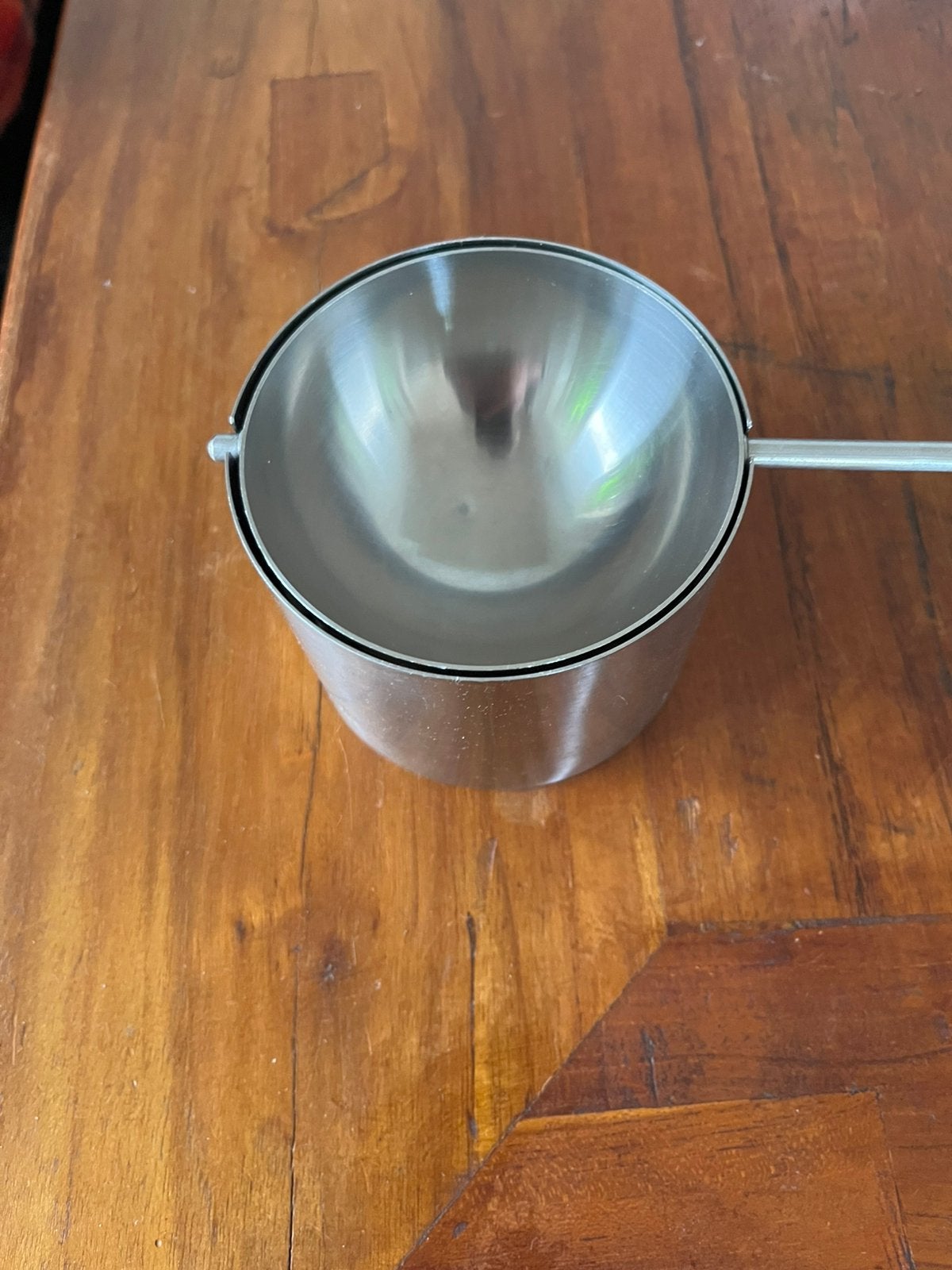 Nette Stelton tuimelasbak GROOT model, Gebruikt, Ophalen of Verzenden, Metaal, Scandinavisch