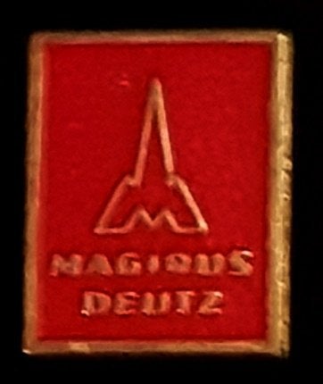 Magirus Deutz speld- rood gelakt, Verzenden, Nieuw, Transport, Speldje of Pin