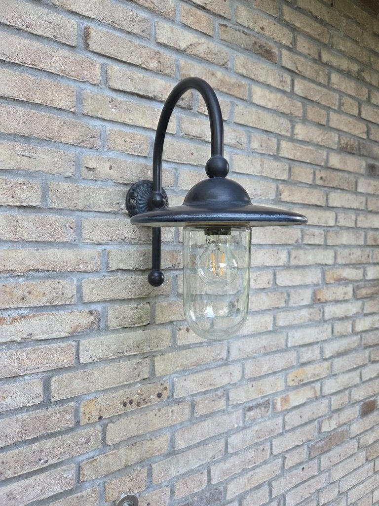 prachtige stallamp zwart, Gebruikt, Staal, Minder dan 50 watt, Wandlamp