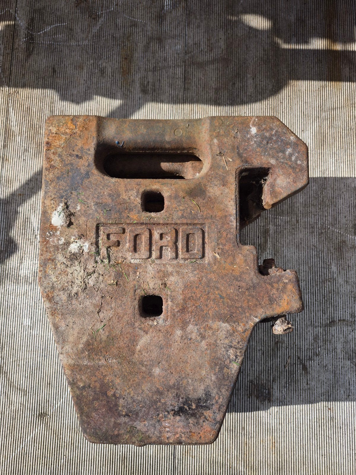 Ford tractor gewichten - set van 4, Ophalen of Verzenden, Gebruikt