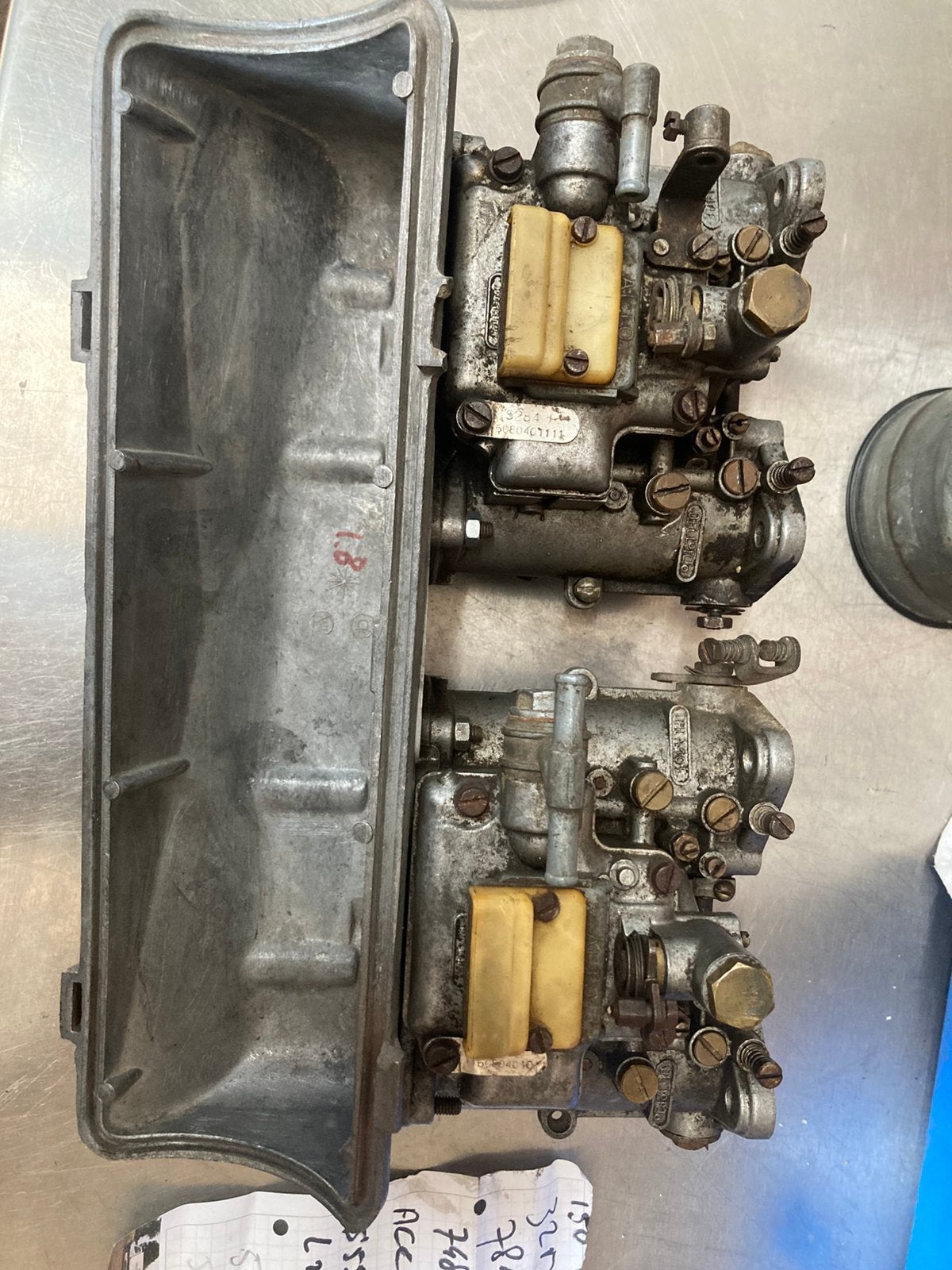 Dellorto dhla 40 mm carburateurs, Verzenden, Gebruikt, Alfa Romeo