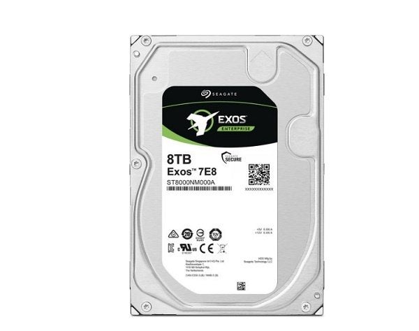 Seagate Exos 7E8 8TB HDD, Computers en Software, Harde schijven, Ophalen, Intern, 8tb, Seagate