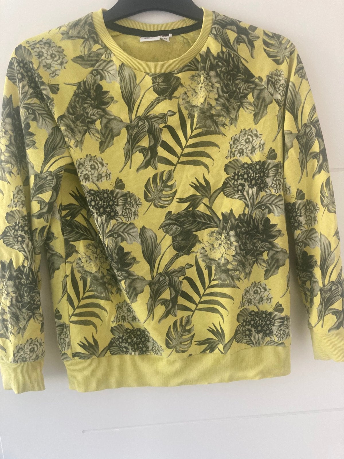Name it sweater geel print 146-152, Kinderen en Baby's, Ophalen of Verzenden, Zo goed als nieuw, Meisje, Trui of Vest
