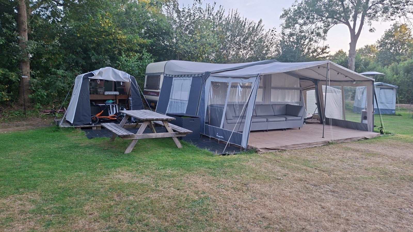 caravan munsterland, 535 opbouw uit 1984 met kenteken, Caravans en Kamperen, Particulier, Overige, Tot en met 5