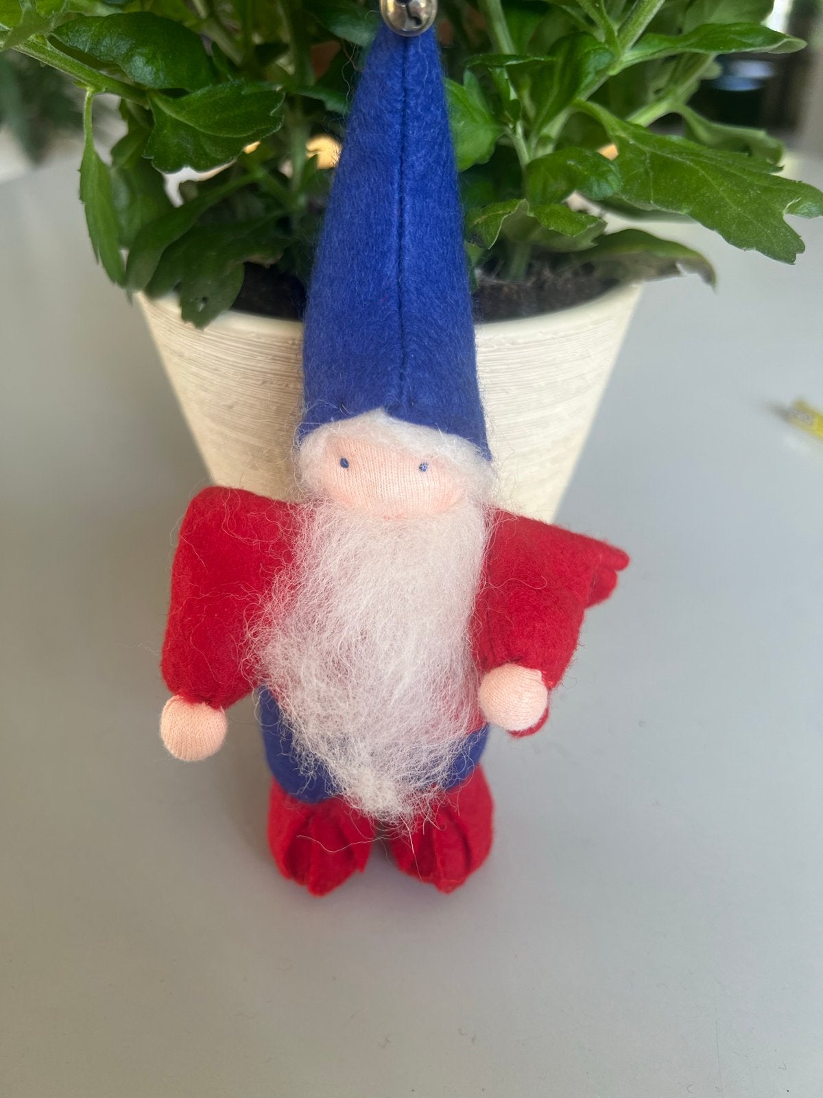 Kleine vertelkabouter met muts - 18 cm hoog, Ophalen of Verzenden, Nieuw, Overige typen