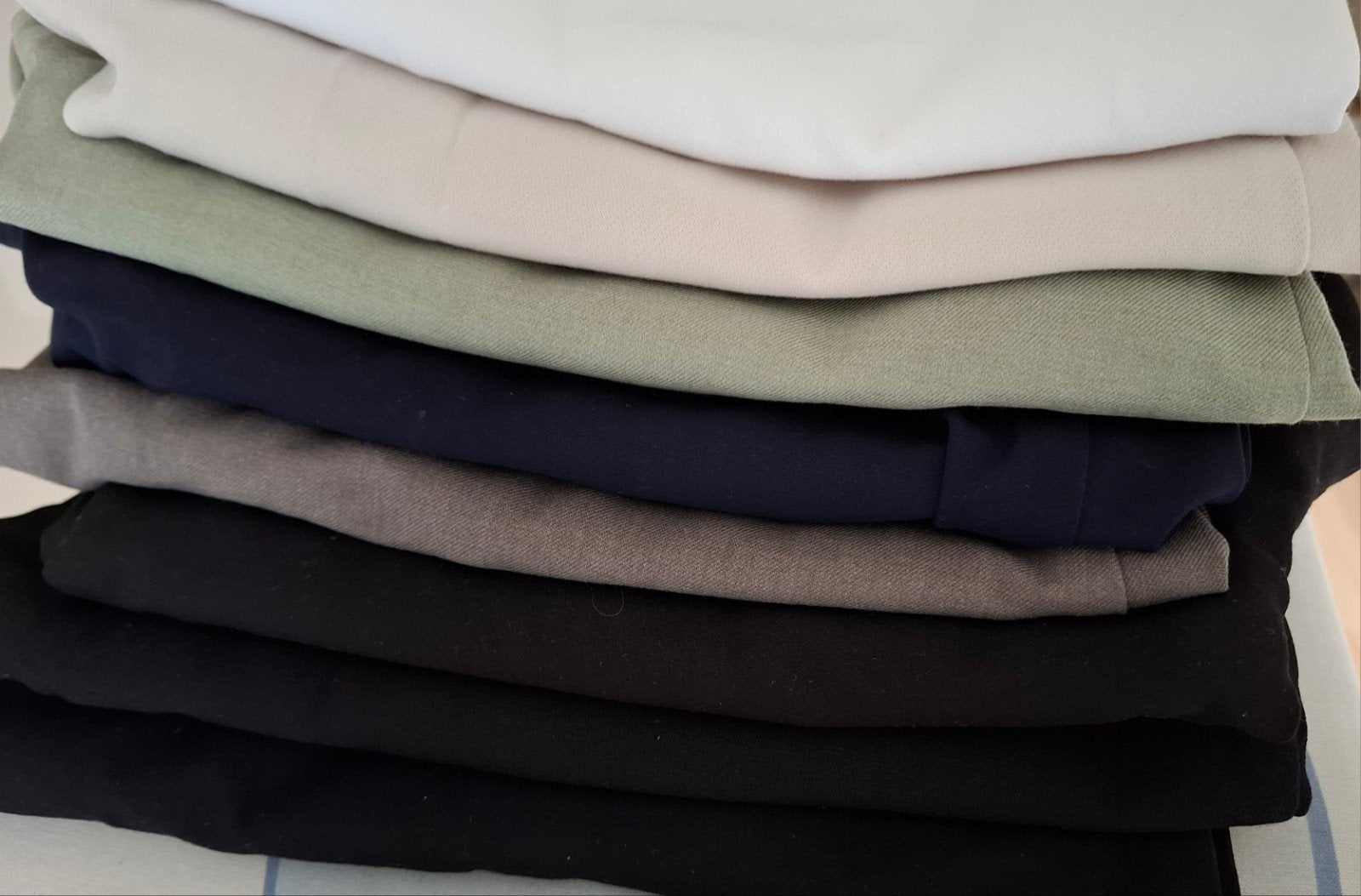 8 Dames pantalon broeken maat M/38/40 (C&A, Zara, H&M, Amisu, Ophalen of Verzenden, Gedragen, Maat 38/40 (M), Lang