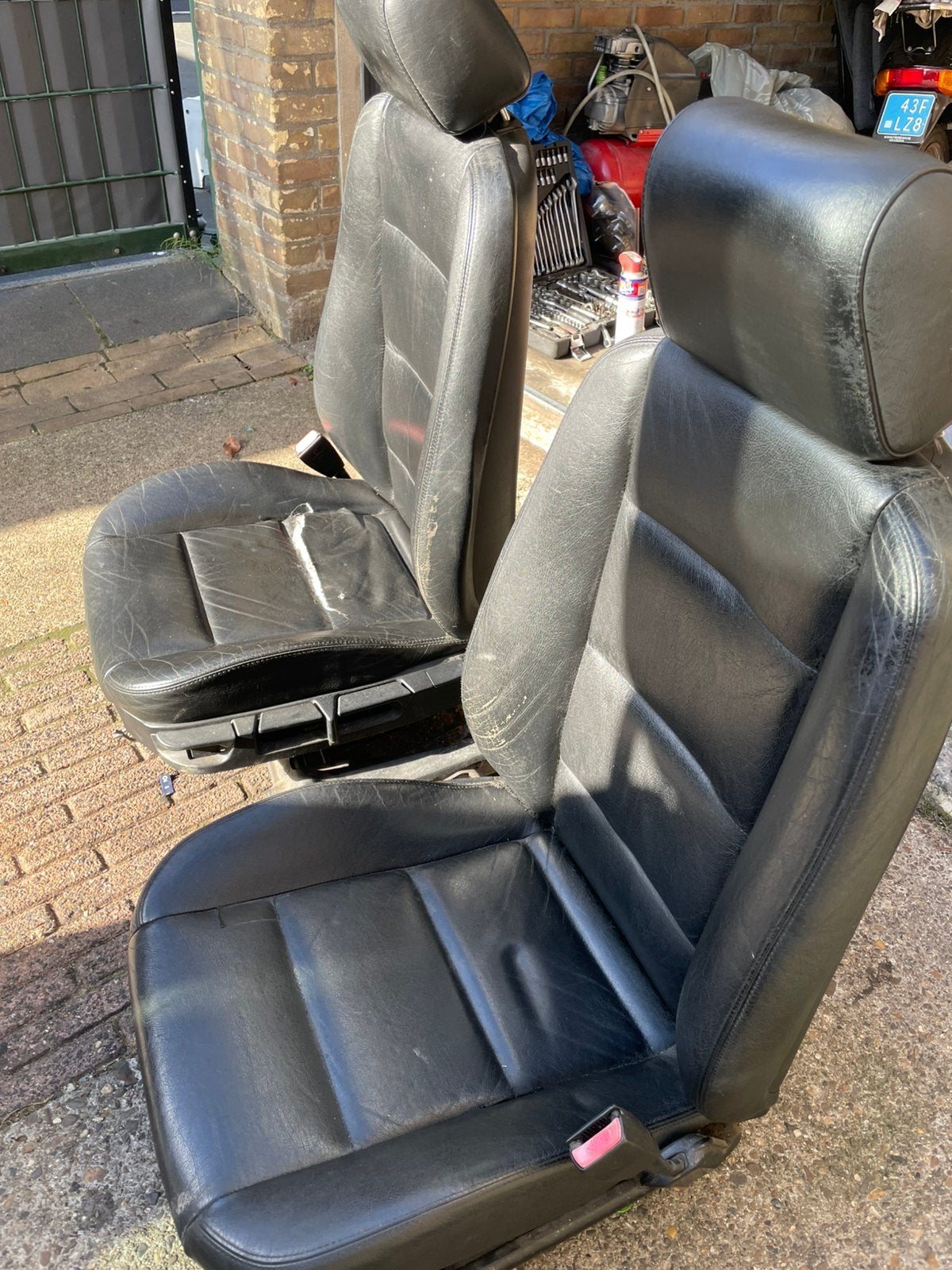 Bmw e36 lederen voorstoelen, Auto-onderdelen, Interieur en Bekleding, Ophalen of Verzenden, BMW