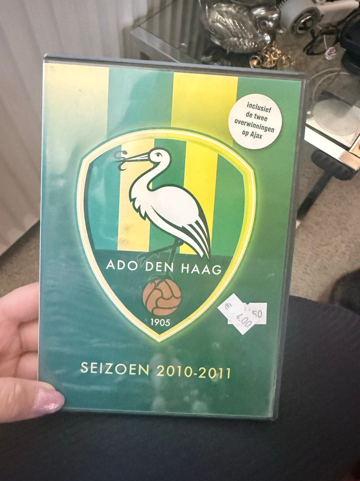ADO Den Haag Seizoensoverzicht 2010-2011 DVD, Voetbal, Zo goed als nieuw, Inclusief doosje, Alle leeftijden