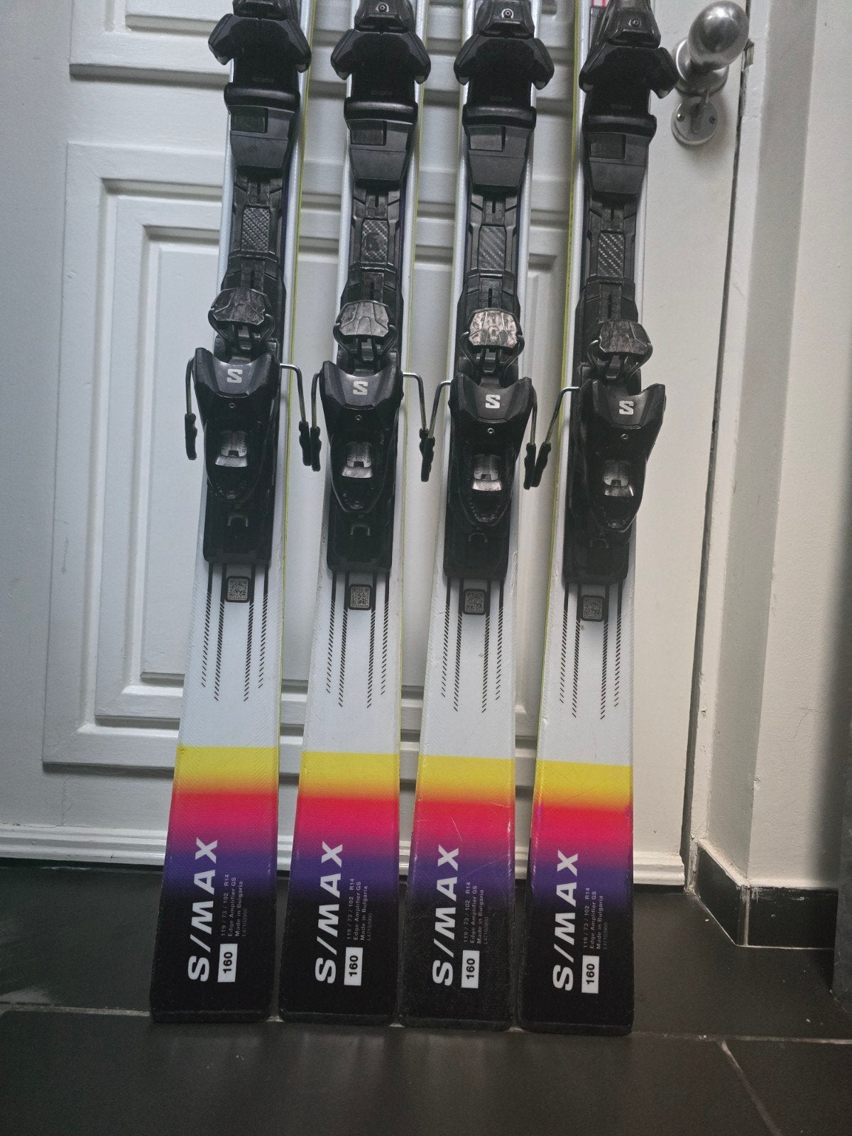 160cm SALOMON S/ MAX ENDURANCE 24/25 799€ all round, 160 tot 180 cm, Zo goed als nieuw, Carve, Skiën