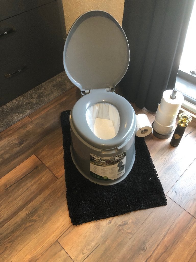 Camping/nood toilet, Ophalen, Zo goed als nieuw, Toilet