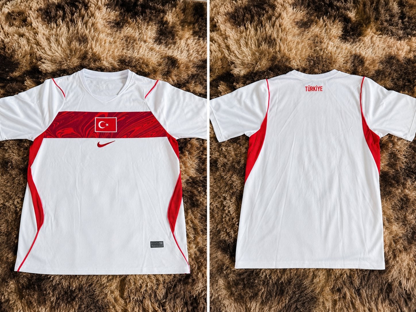 Turkije WK shirt - laatste maten, Wit, Nieuw, Ophalen of Verzenden, Voetbal
