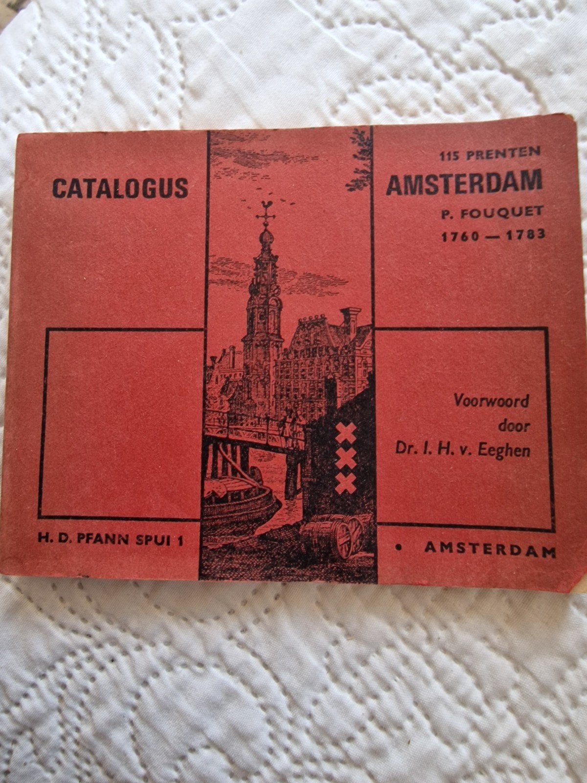 Catalogus: 115 Prenten Amsterdam (1760-1783) P. Fouquet, Ophalen of Verzenden, Gelezen, P. Fouquet, Catalogus