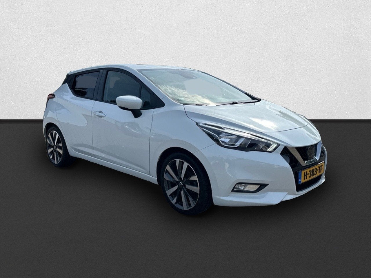 Nissan Micra 1.0 IG-T Tekna CAMERA / ECC / NAVI (bj 2020), Voorwielaandrijving, Euro 6, Wit, Origineel Nederlands